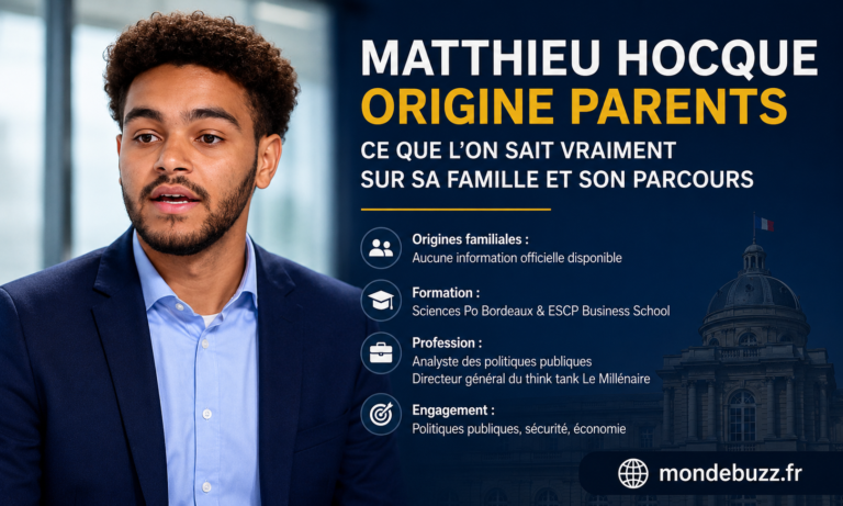 Matthieu Hocque origine parents: ce que l’on sait vraiment sur sa famille et son parcours Matthieu Hocque origine parents