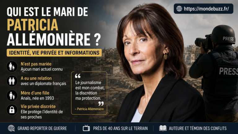 Qui est le mari de Patricia Allémonière ? identité, vie privée et informations Qui est le mari de Patricia Allémonière