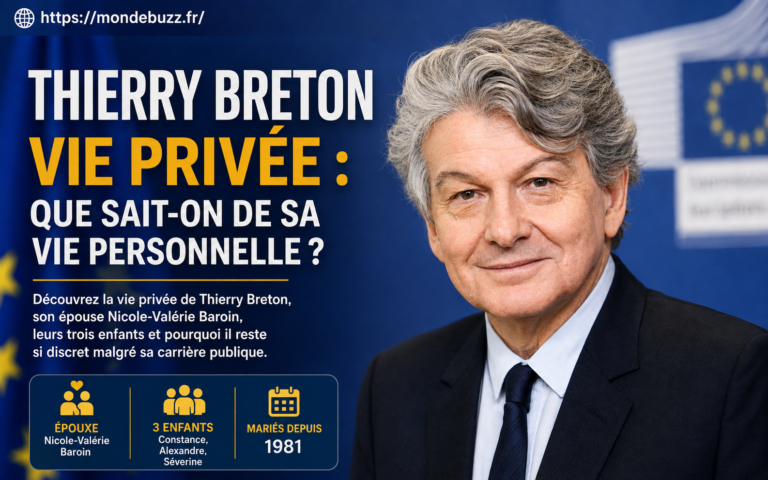 Thierry Breton Vie Privée: Que Sait-on de Sa Vie Personnelle? Thierry Breton Vie Privée