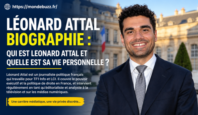 léonard attal biographie: Qui est Leonard Attal et quelle est sa vie personnelle ? léonard attal biographie