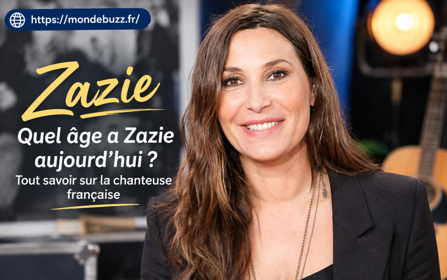 Quel âge a Zazie? Tout savoir sur la chanteuse française Quel âge a Zazie